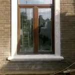Мраморное обрамление окна
