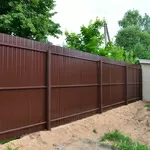 Забор из профнастила под ключ! в Могилеве