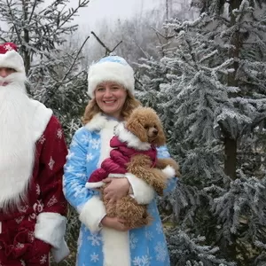  Дед Мороз и Снегурочка спешат к Вам в гости