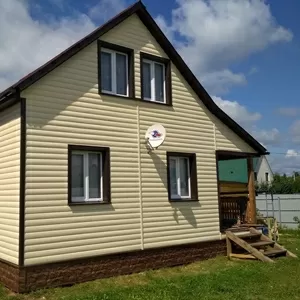 Обшивка домов сайдингом. Могилев