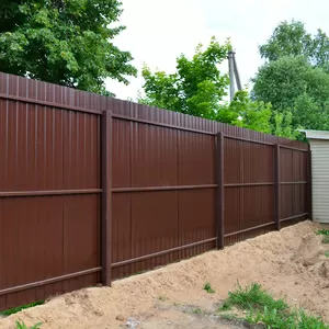 Забор из профнастила под ключ! в Могилеве