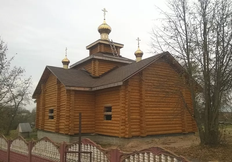 Рубленные православные Храмы. 3