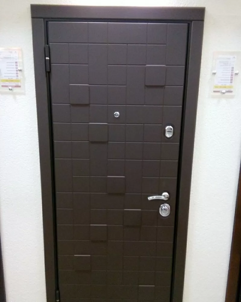 Входные двери утеплённые не стандарт от производителя с установкой.  3