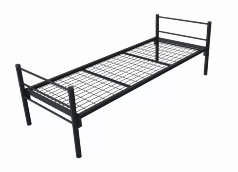 Одноярусные металлические кровати 2