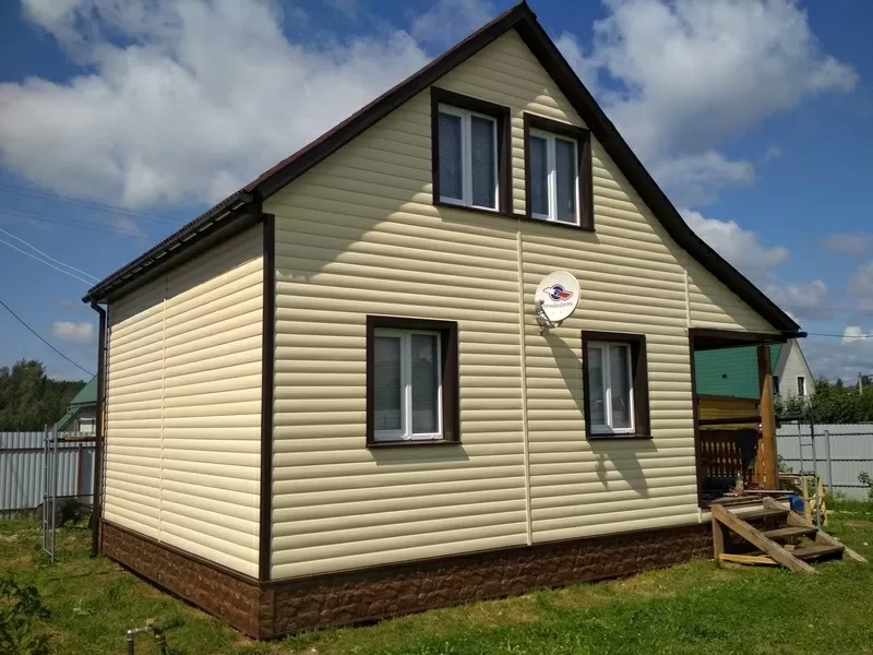 Обшивка домов сайдингом. Могилев